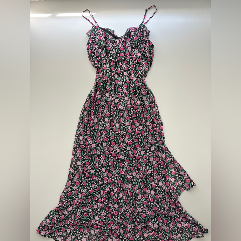 Karl Lagerfeld Midi Floral Dress